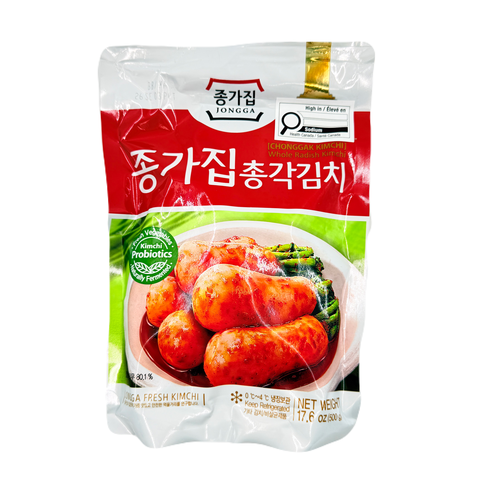CHONGKAK KIMCHI (500G*10) 총각김치